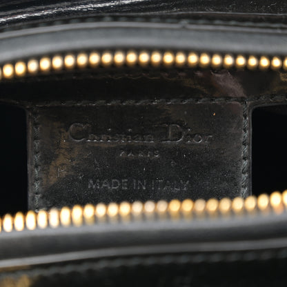 Christian Dior Patent Cannage Medium Lady Dior Black 6 of 12