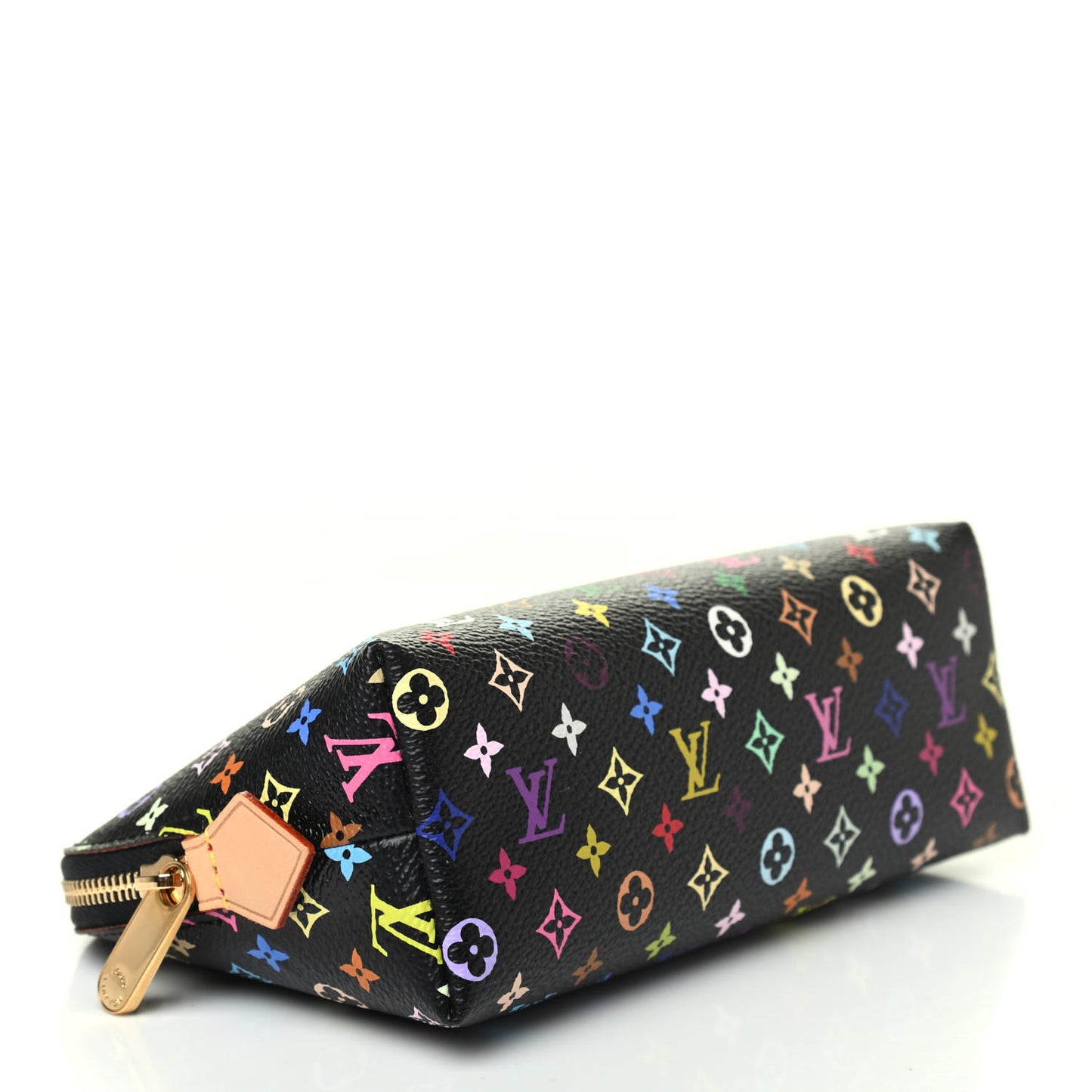 Monogram Multicolor Cosmetic Pouch Black Grenade