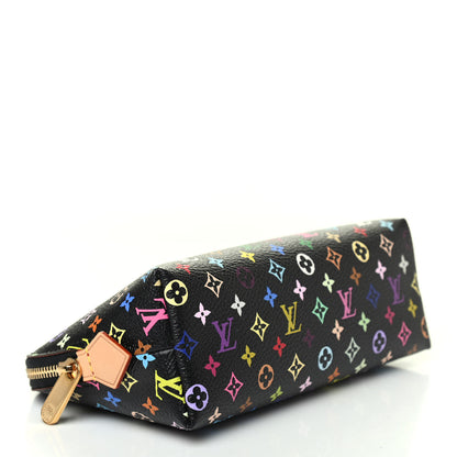 Louis Vuitton Monogram Multicolor Cosmetic Pouch Black Grenade 3 of 4
