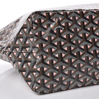 Goyard Goyardine Saint Louis Claire Voie PM Black Pink 10 of 11