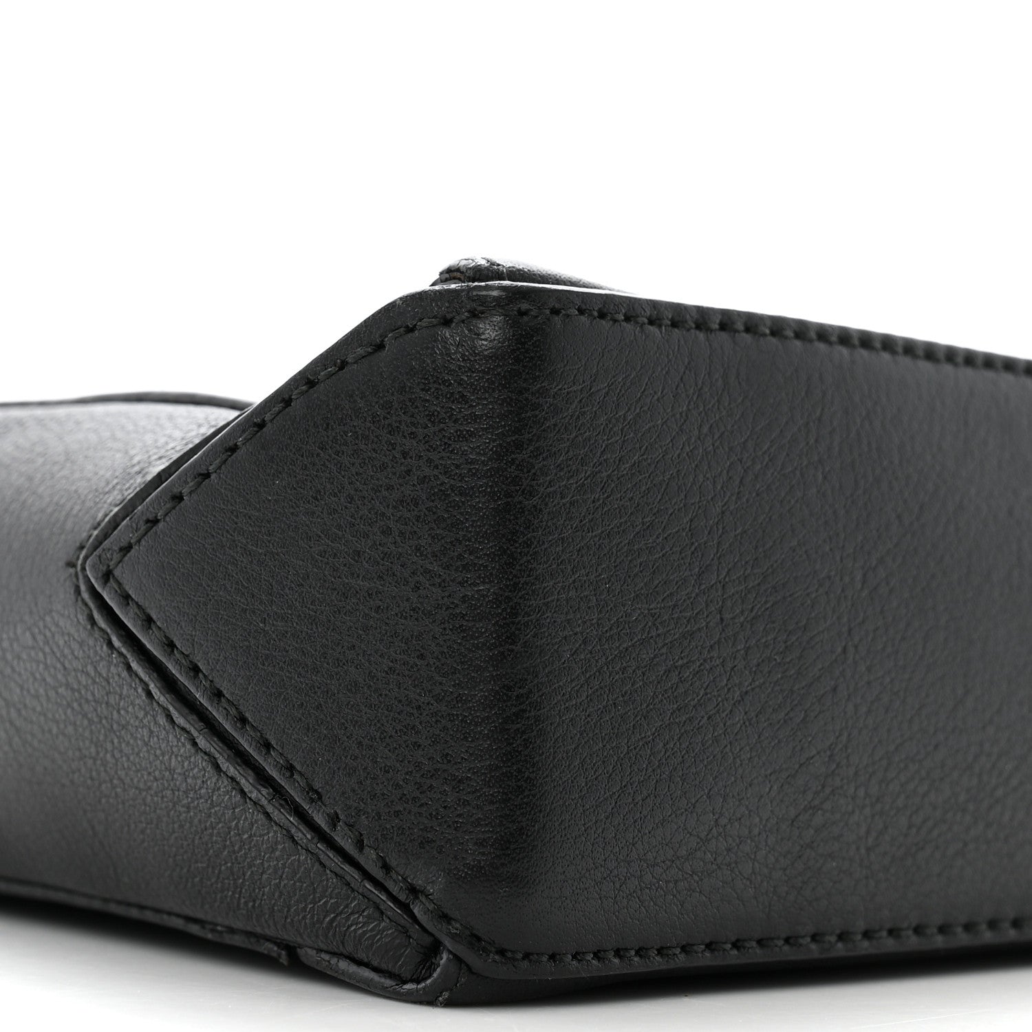 Loewe Calfskin Puzzle Pouch Black 8 of 11