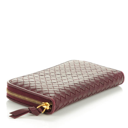 Bottega Veneta Nappa Intrecciato Zip Around Wallet Opera 6 of 17