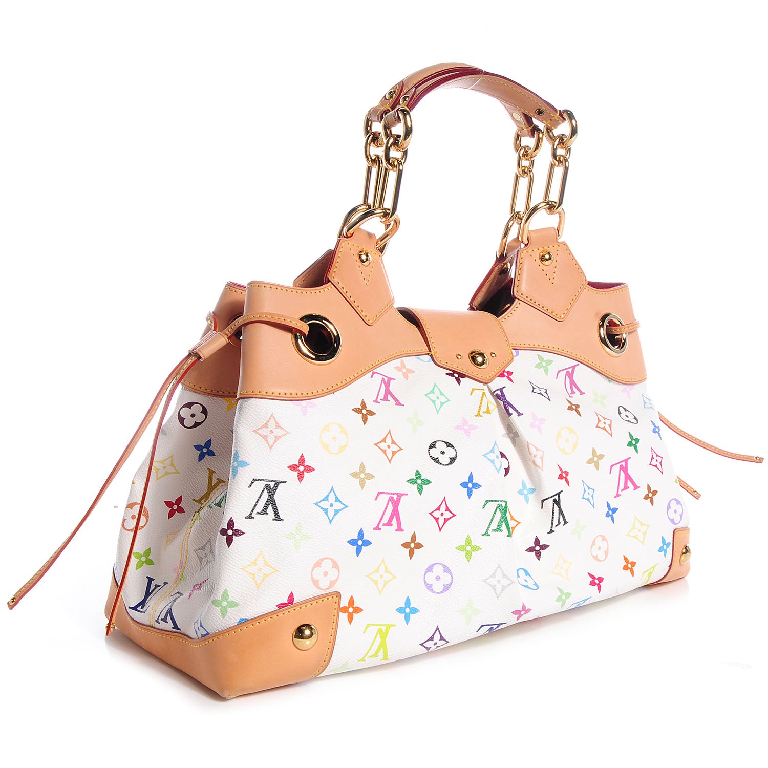 Louis Vuitton Monogram Multicolor Ursula White 3 of 7