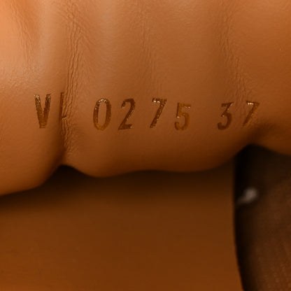 Louis Vuitton Suede Calfskin LV Sneakerina 37 Hazelnut Brown 9 of 9