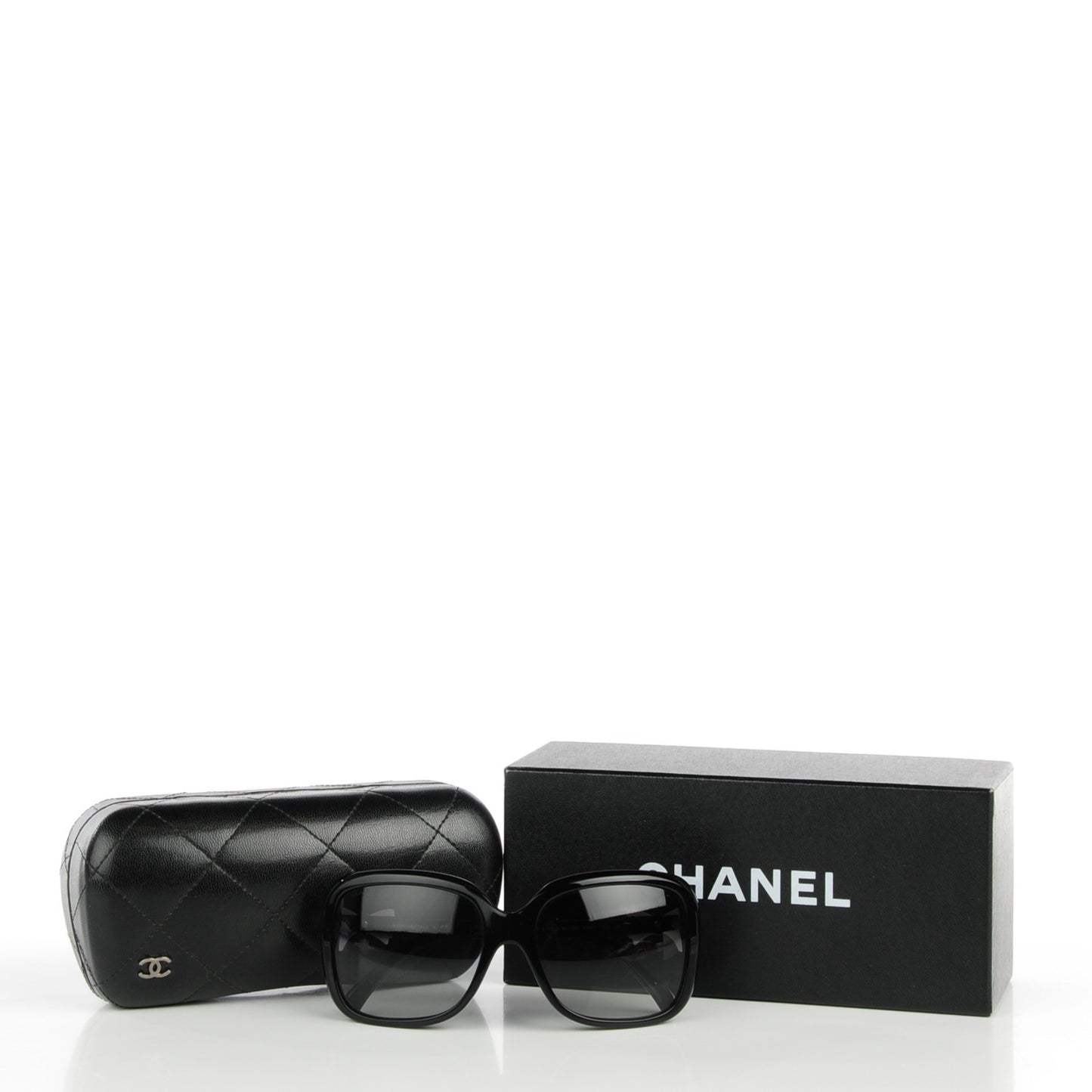 CC Bow Sunglasses 5171 Black White