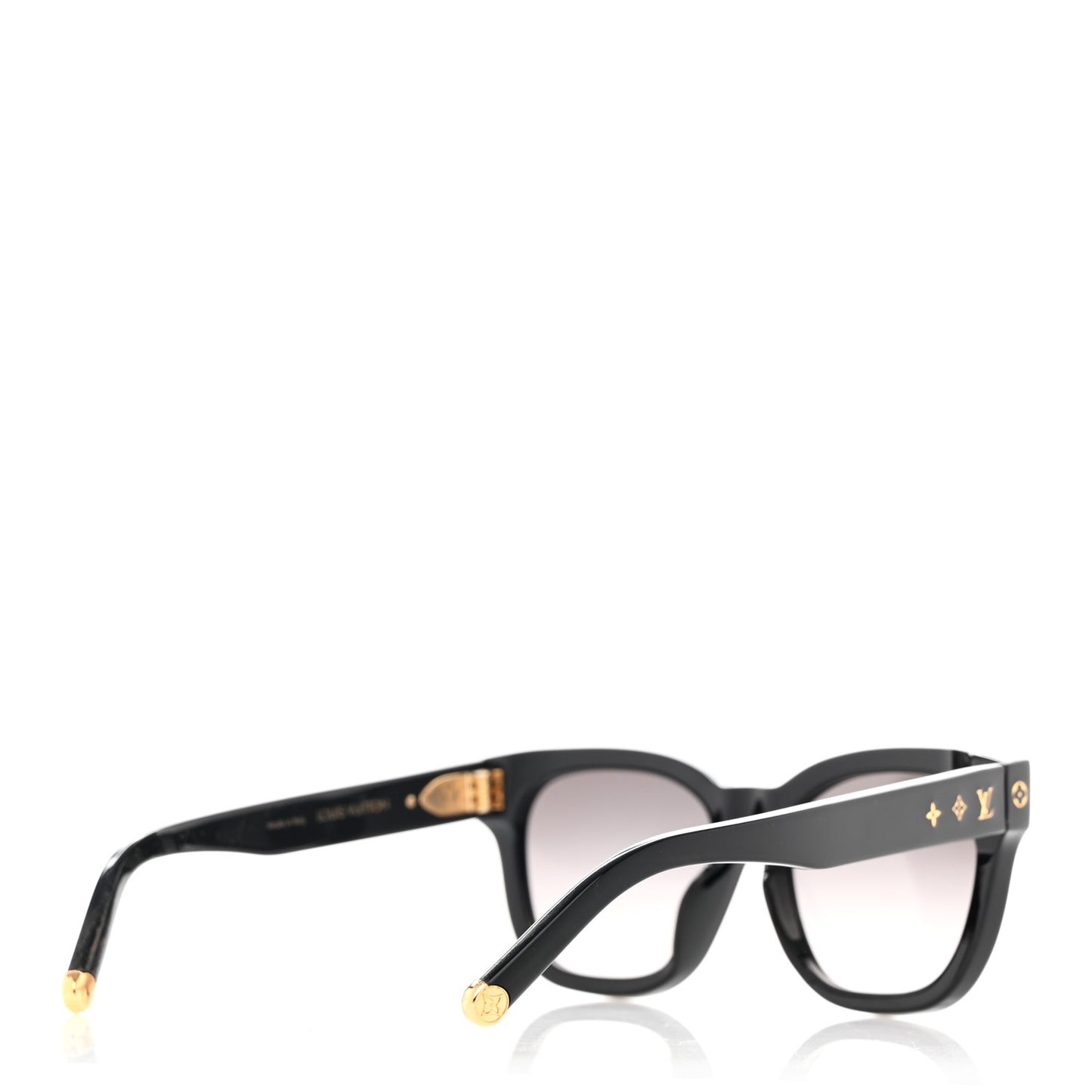Acetate My Monogram Square Sunglasses Z1526E Black