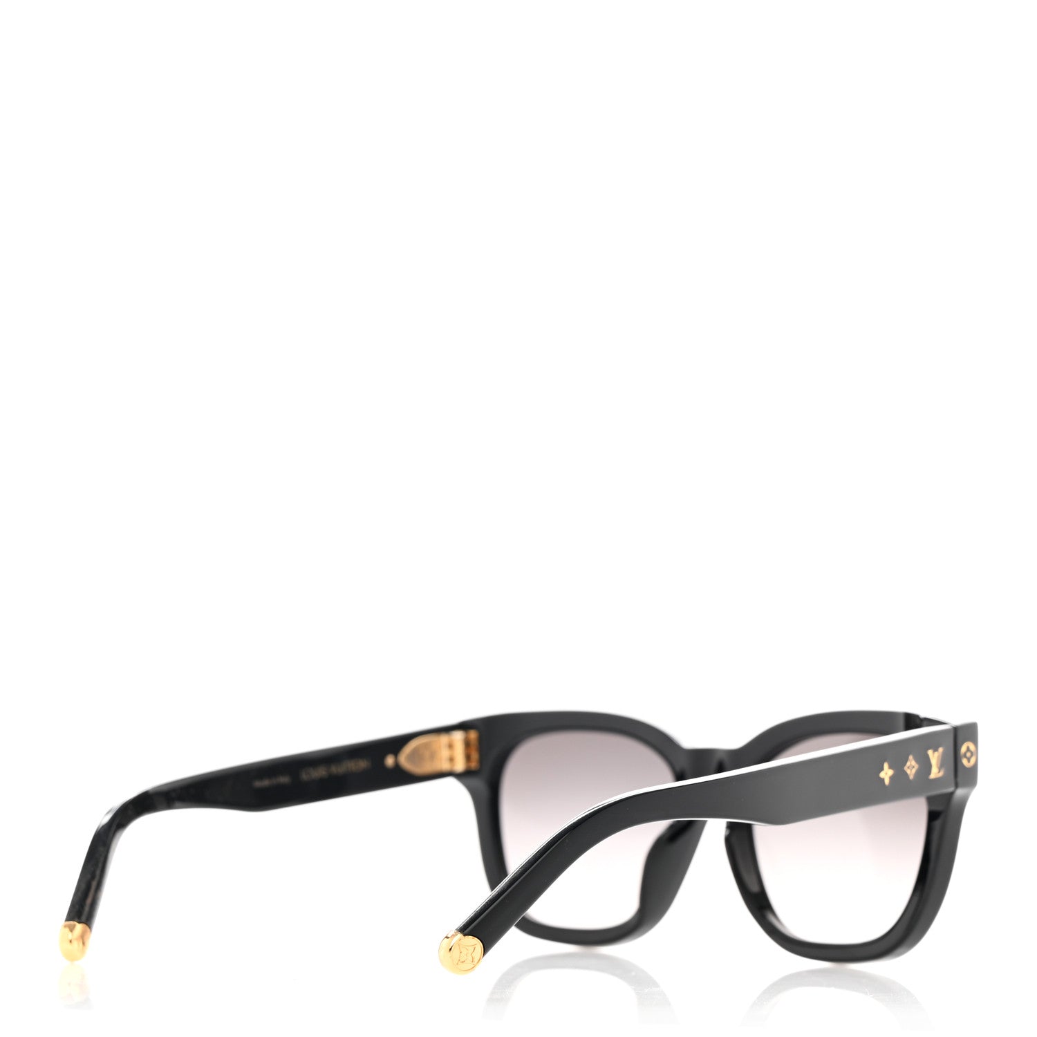 Louis Vuitton Acetate My Monogram Square Sunglasses Z1526E Black 4 of 8
