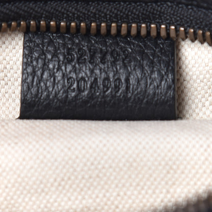 Gucci Grained Calfskin Small Logo Belt Bag Black 9 of 10