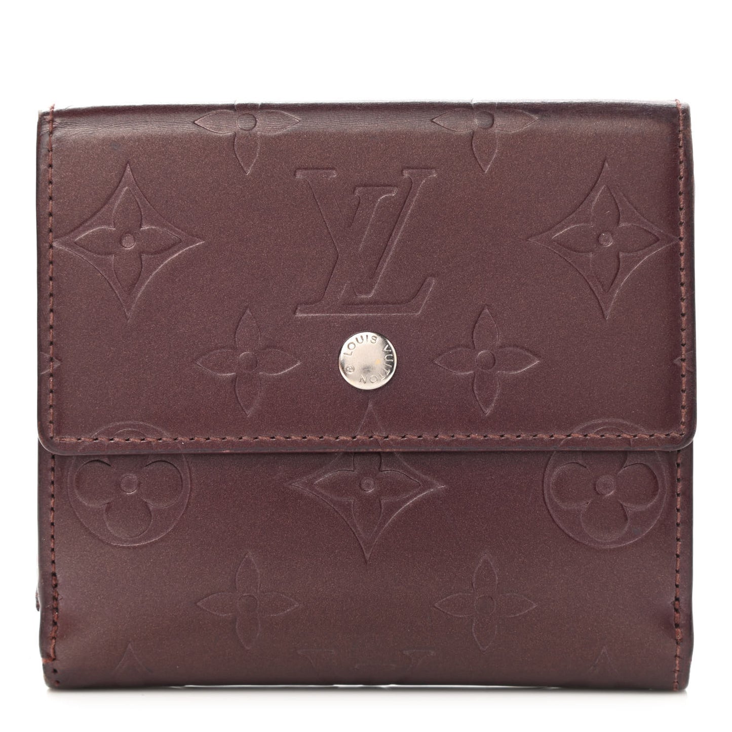 Mat Monogram Ludlow Wallet Violet