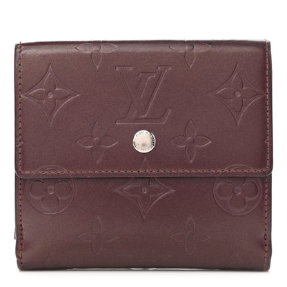 Louis Vuitton Mat Monogram Ludlow Wallet Violet 1 of 14