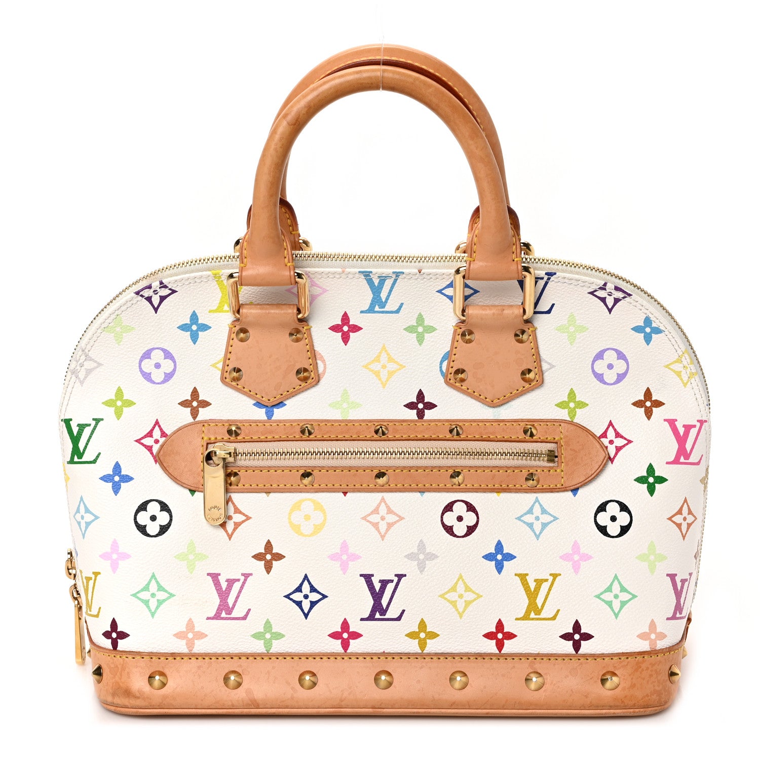 Louis Vuitton Monogram Multicolor Alma White 1 of 8