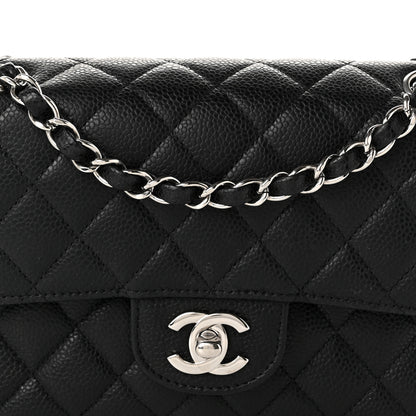 Chanel Caviar Quilted Small Double Flap Black 8 of 10