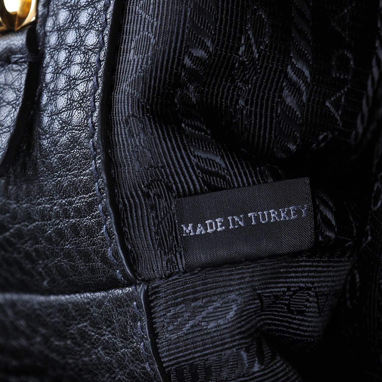 Prada Vitello Daino Tote Nero Black 8 of 9