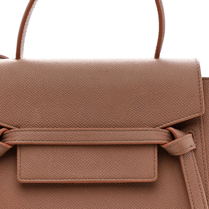 Celine Grained Calfskin Nano Belt Bag Dark Pink 9 of 21