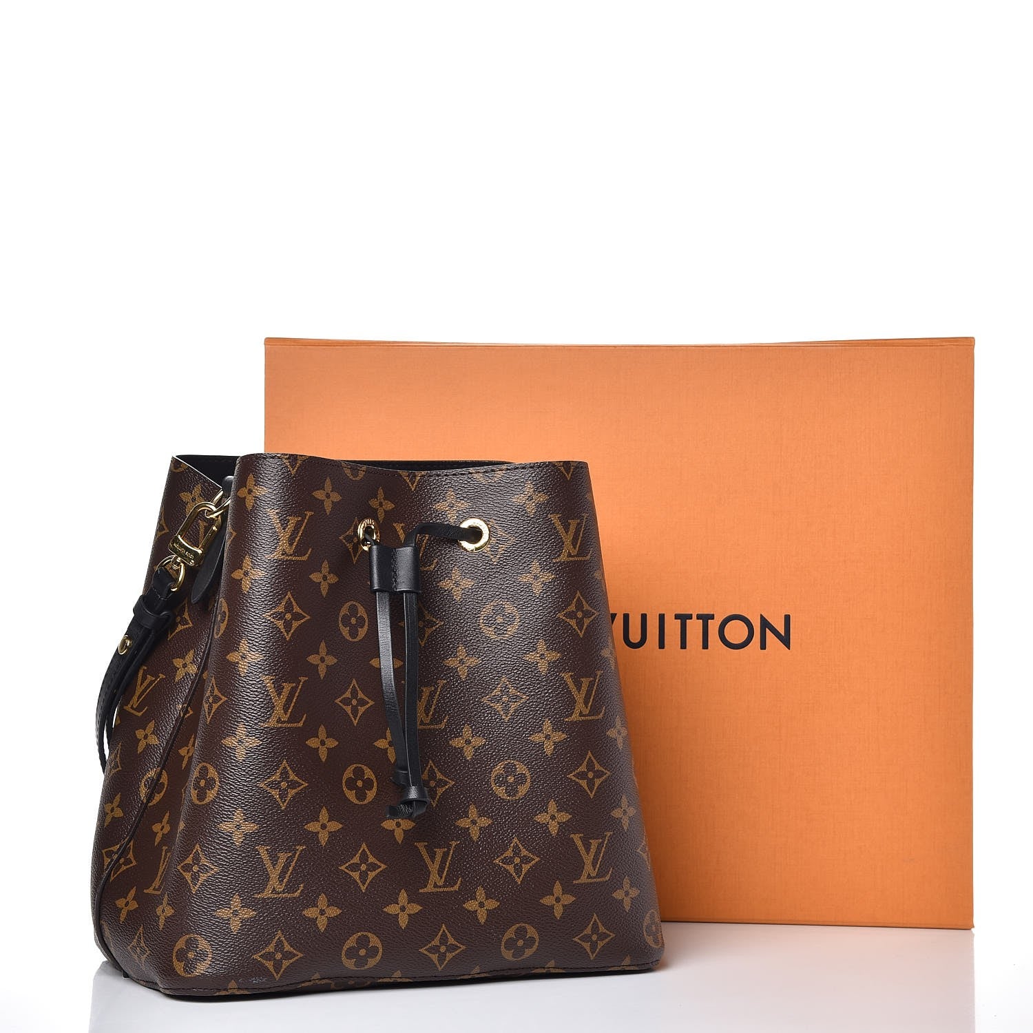 Louis Vuitton Monogram Neonoe MM Black 9 of 9