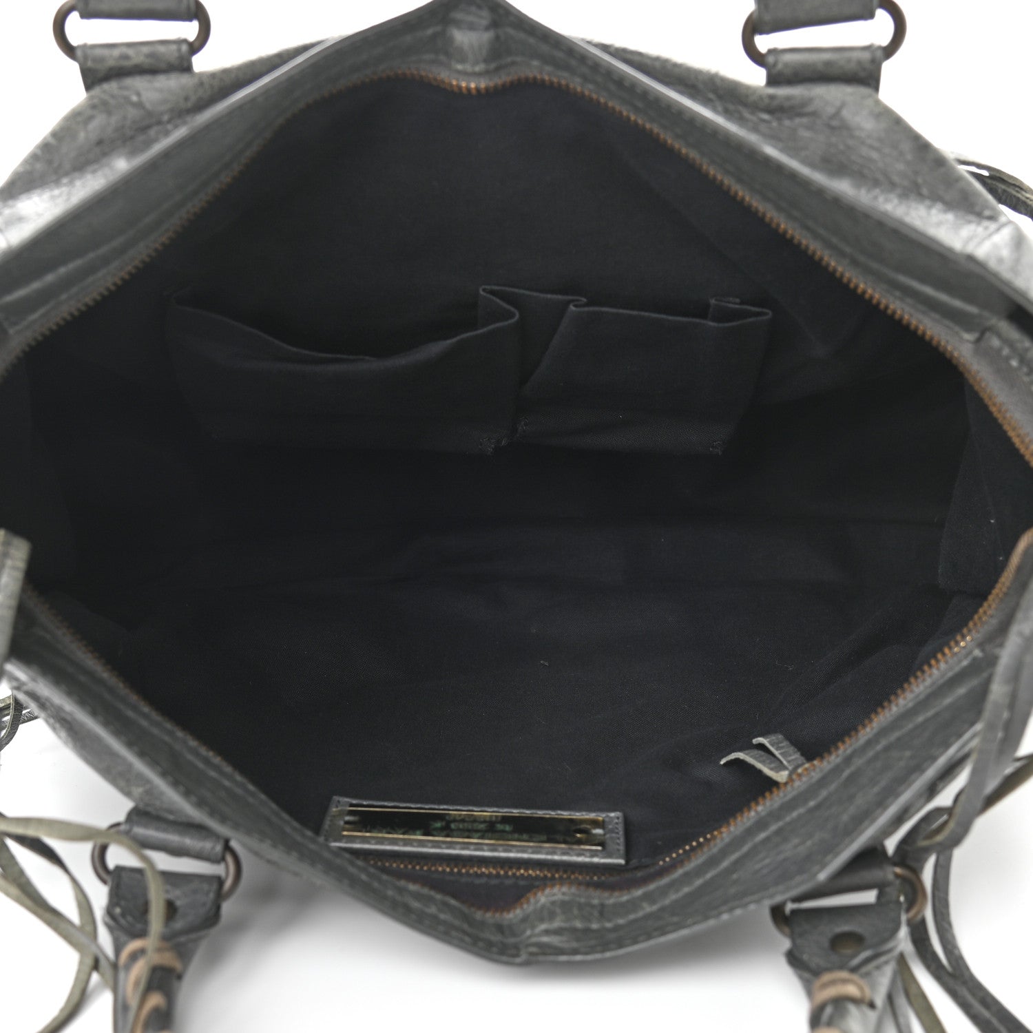 Balenciaga Agneau Classic Hardware City Gris Tarmac 4 of 12