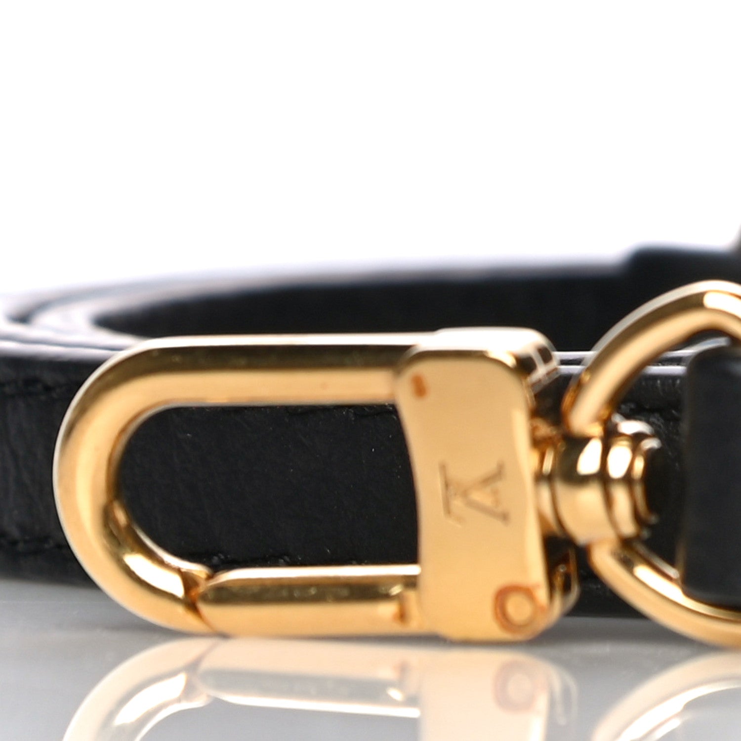 Louis Vuitton Calfskin Palm Springs Backpack Mini Strap Black 6 of 10