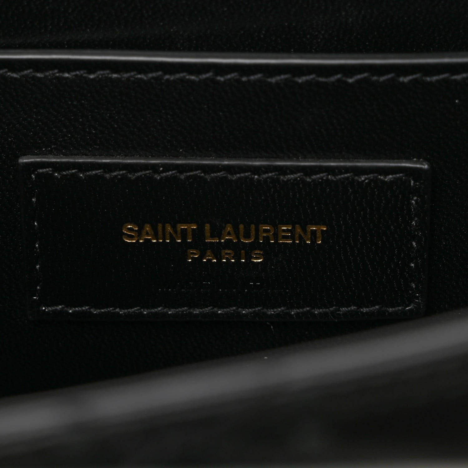 Saint Laurent Lambskin Quilted Camera Crossbody Flap Bag Black 6 of 9