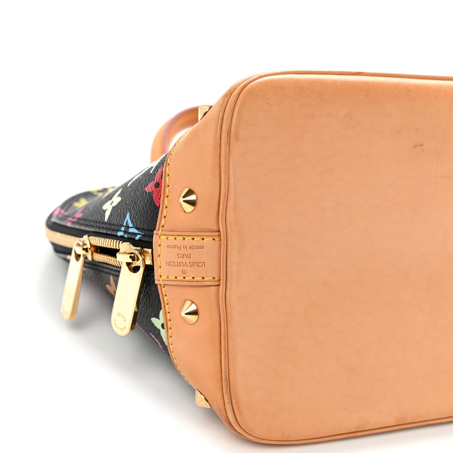 Louis Vuitton Monogram Multicolor Alma Black 8 of 11