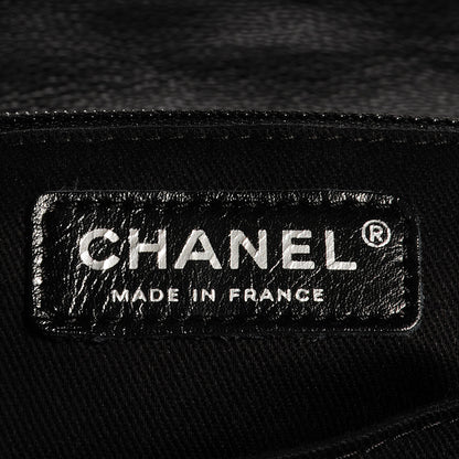 Chanel Caviar Quilted Timeless Accordion Flap Black 6 of 7