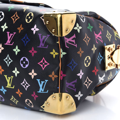 Louis Vuitton Monogram Multicolor Speedy 30 Black 8 of 9