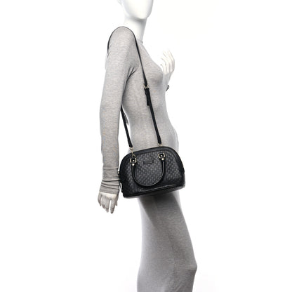 Gucci Microguccissima Mini Dome Bag Black 2 of 10