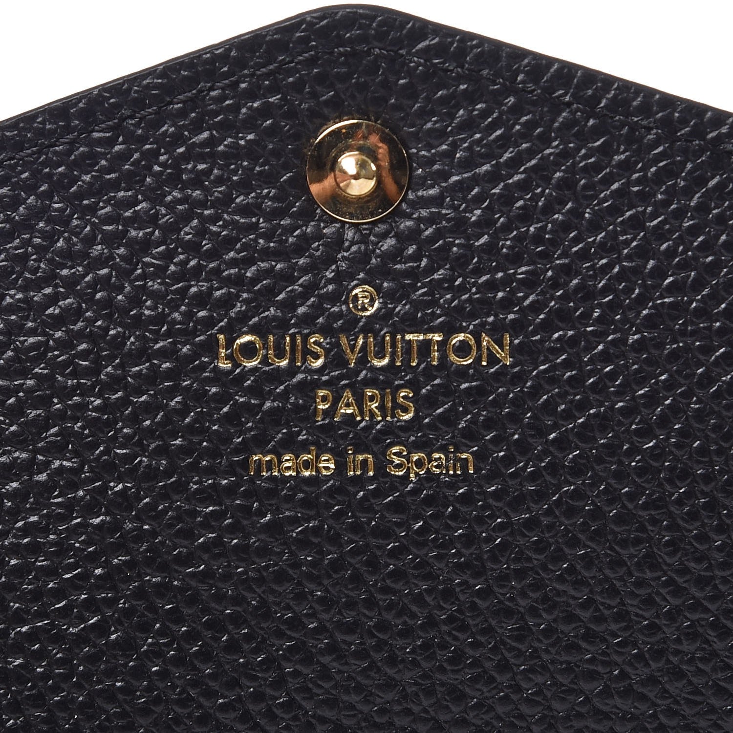 Louis Vuitton Empreinte Sarah Wallet NM Black 6 of 7
