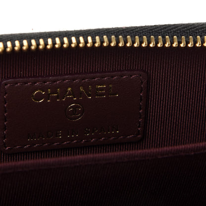 Chanel Caviar Quilted Zip Coin Purse Black 6 of 8