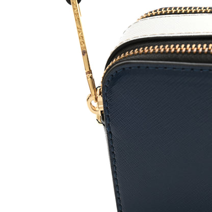 Marc Jacobs Saffiano Small Snapshot Camera Bag Blue 10 of 10