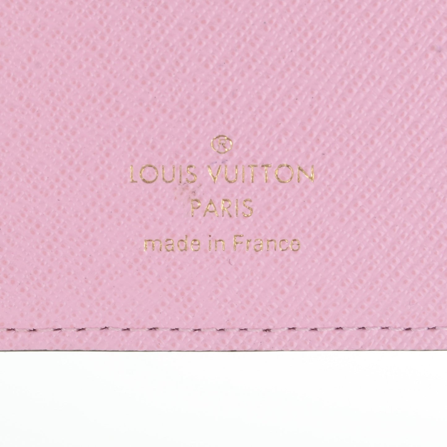 Monogram 2016 Christmas Animation Passport Cover Rose Ballerine