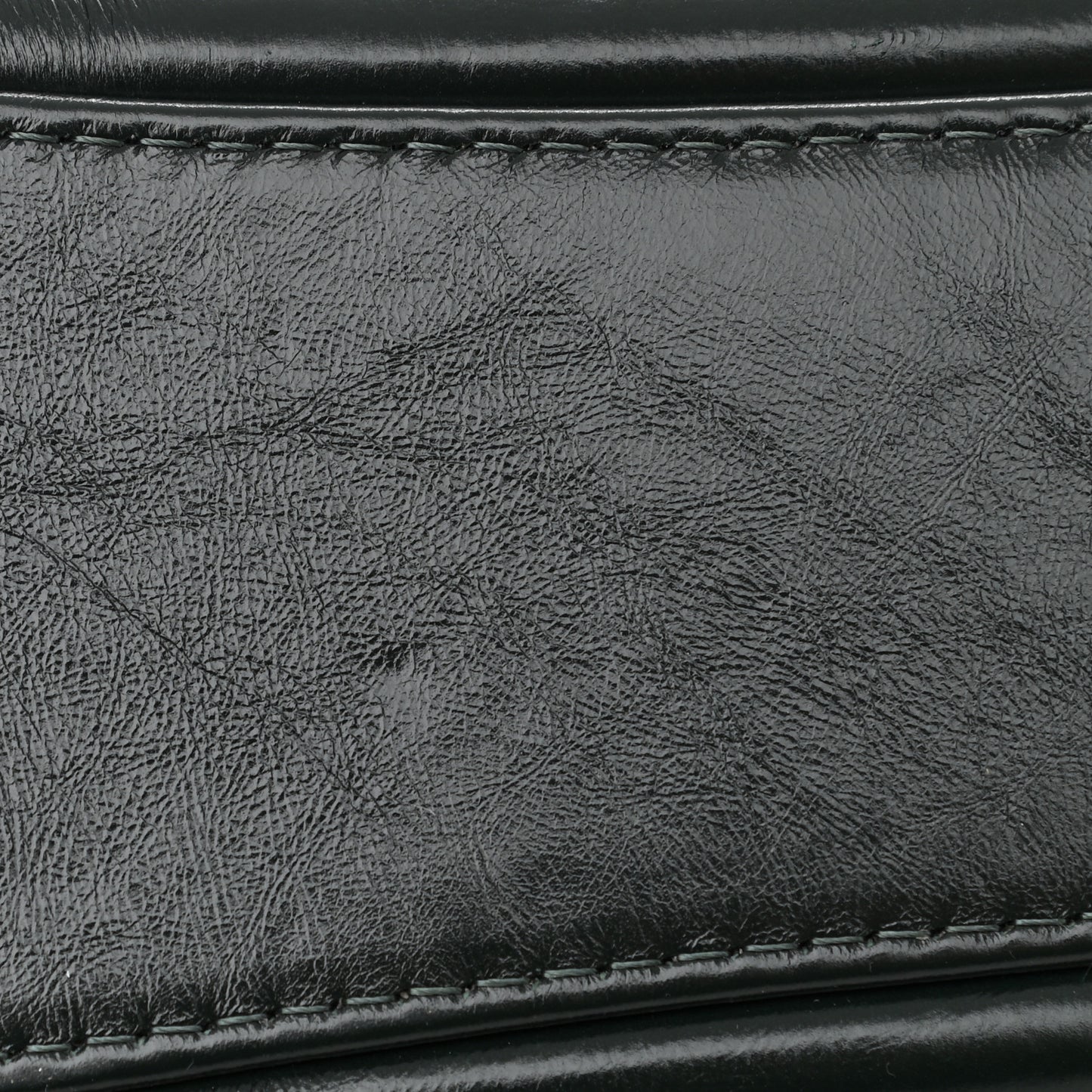 Aged Calfskin Quilted Medium Gabrielle Hobo Dark Green