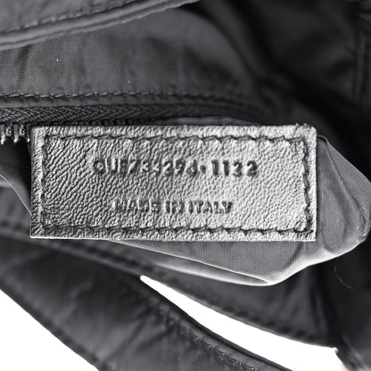 Saint Laurent Econyl Nylon Le 5 A 7 Hobo Black White 7 of 10