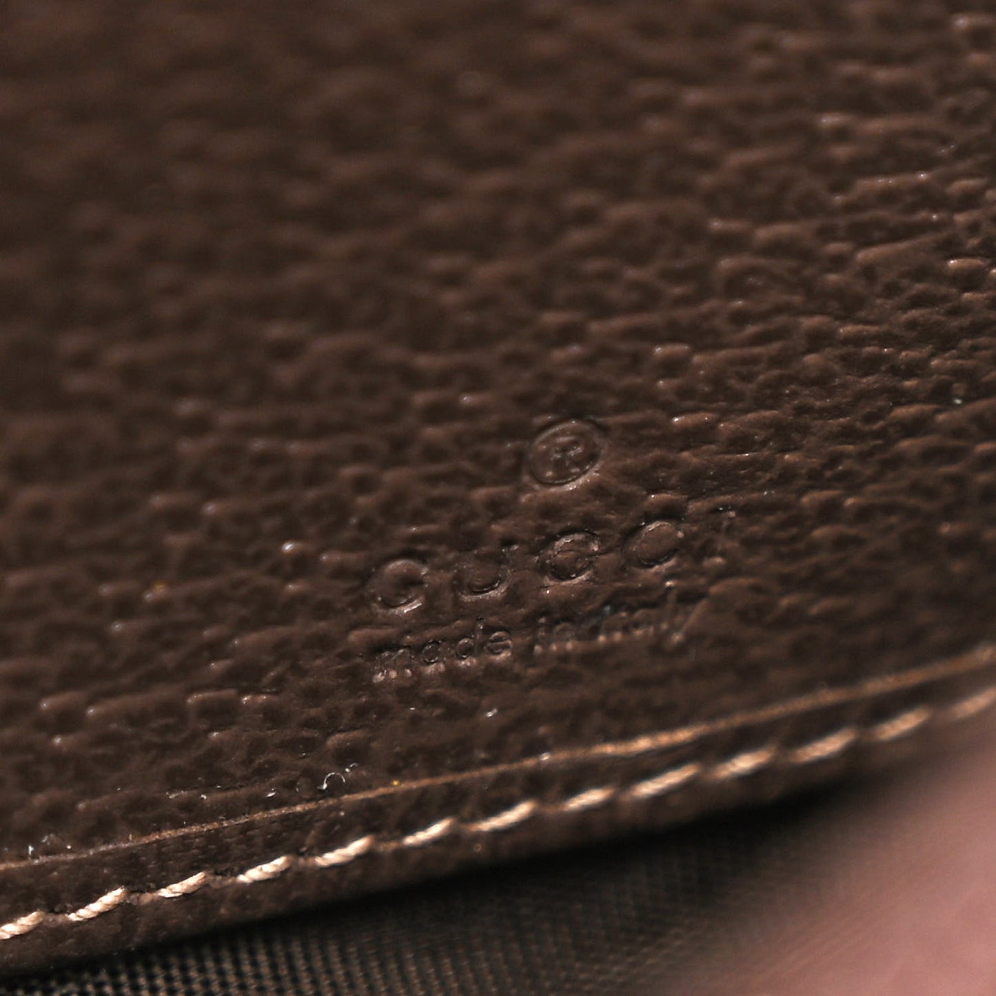 GG Supreme Monogram Web Ophidia Wallet On Chain Brown