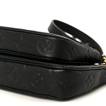 Louis Vuitton Empreinte Monogram Giant Multi Pochette Accessories Black 12 of 12