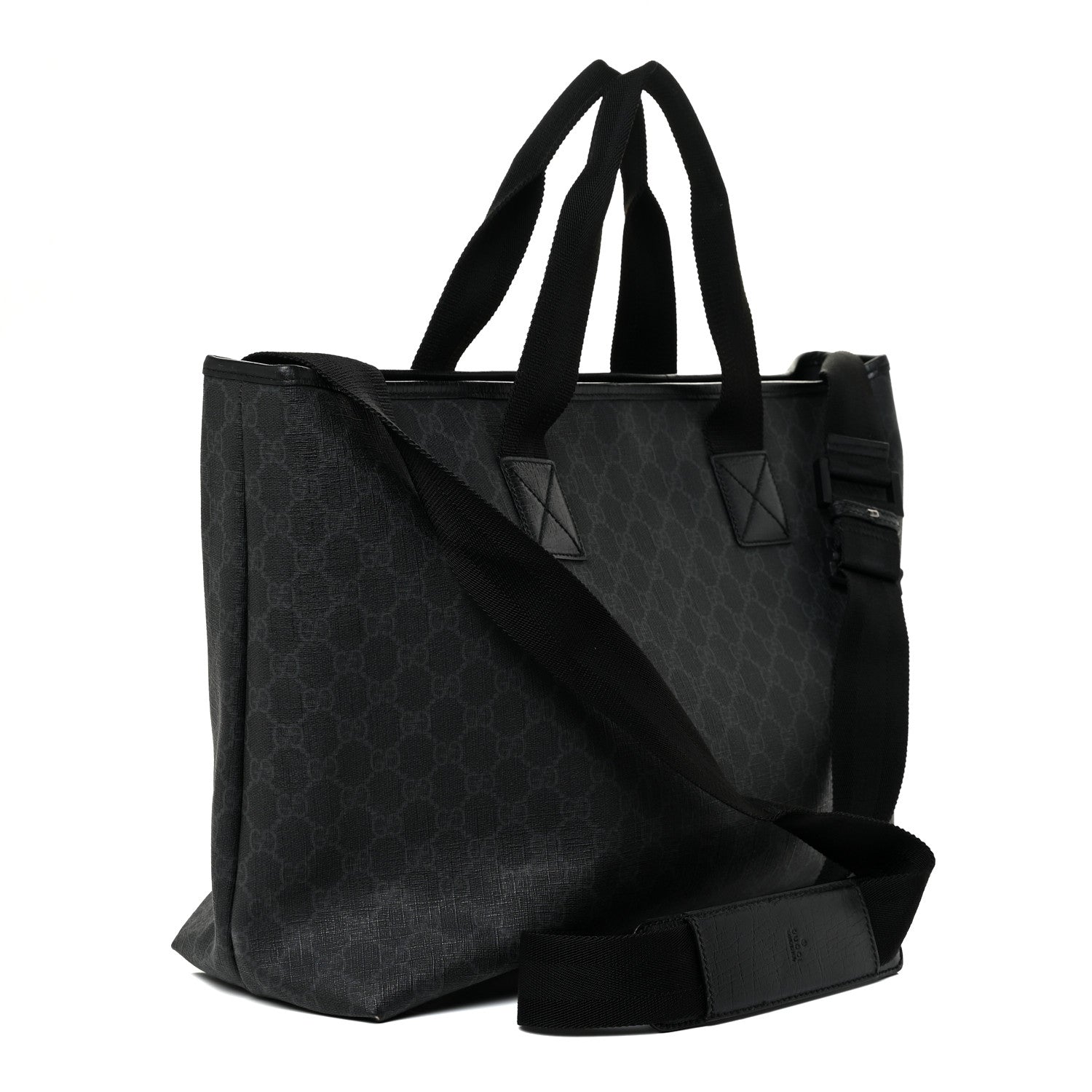 Gucci GG Plus Monogram Travel Bag Black 4 of 22