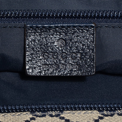 Gucci Monogram Web Large Diaper Tote Navy 6 of 8