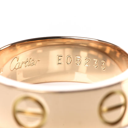 Cartier 18K Yellow Gold 5.5mm LOVE Ring 50 5.25 4 of 5