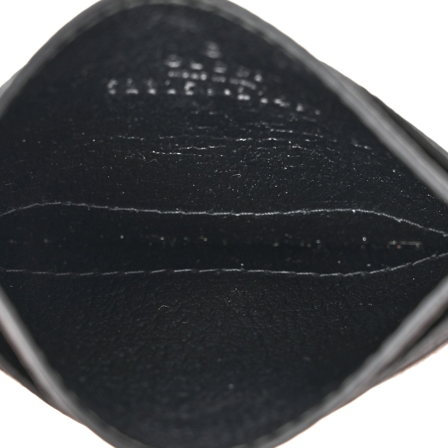 Calfskin Web GG Ophidia Card Holder Black