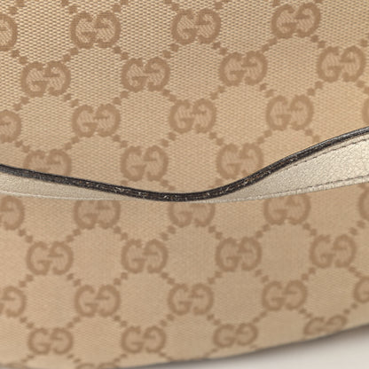 Gucci Monogram Medium Abbey Shoulder Bag Gold 10 of 12