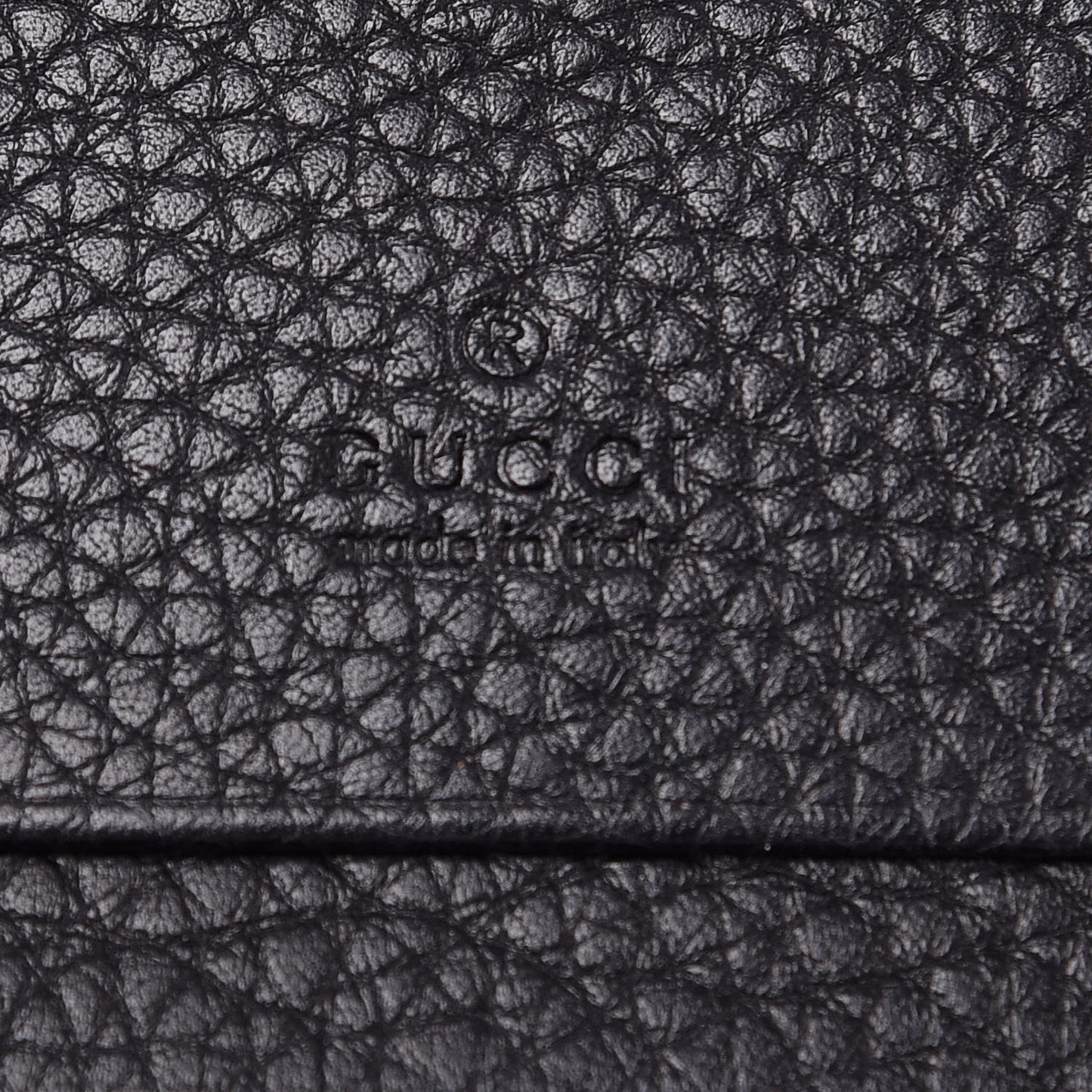 Pebbled Calfskin Animalier Tiger Card Case Black