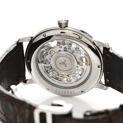 Hermes Stainless Steel Alligator 36mm Sesame TTFM Skeleton Automatic Watch Havane 4 of 4