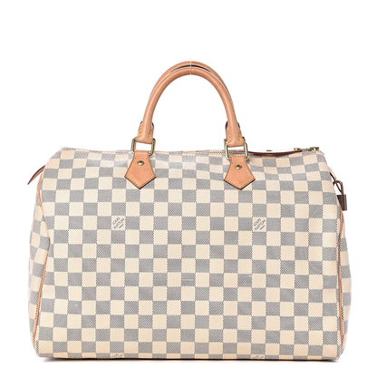 Louis Vuitton Damier Azur Speedy 35 1 of 15