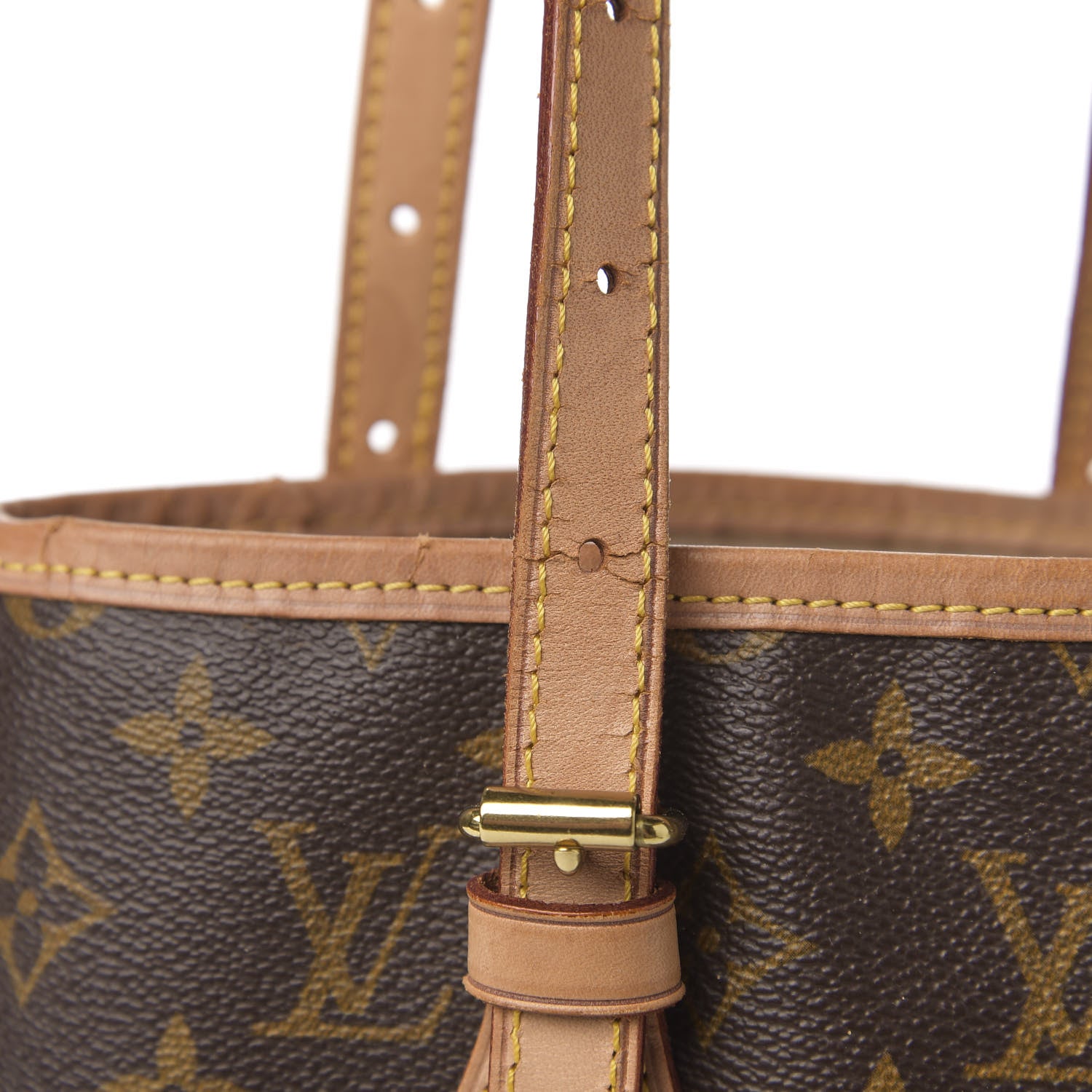 Louis Vuitton Monogram Petit Bucket 23 13 of 19