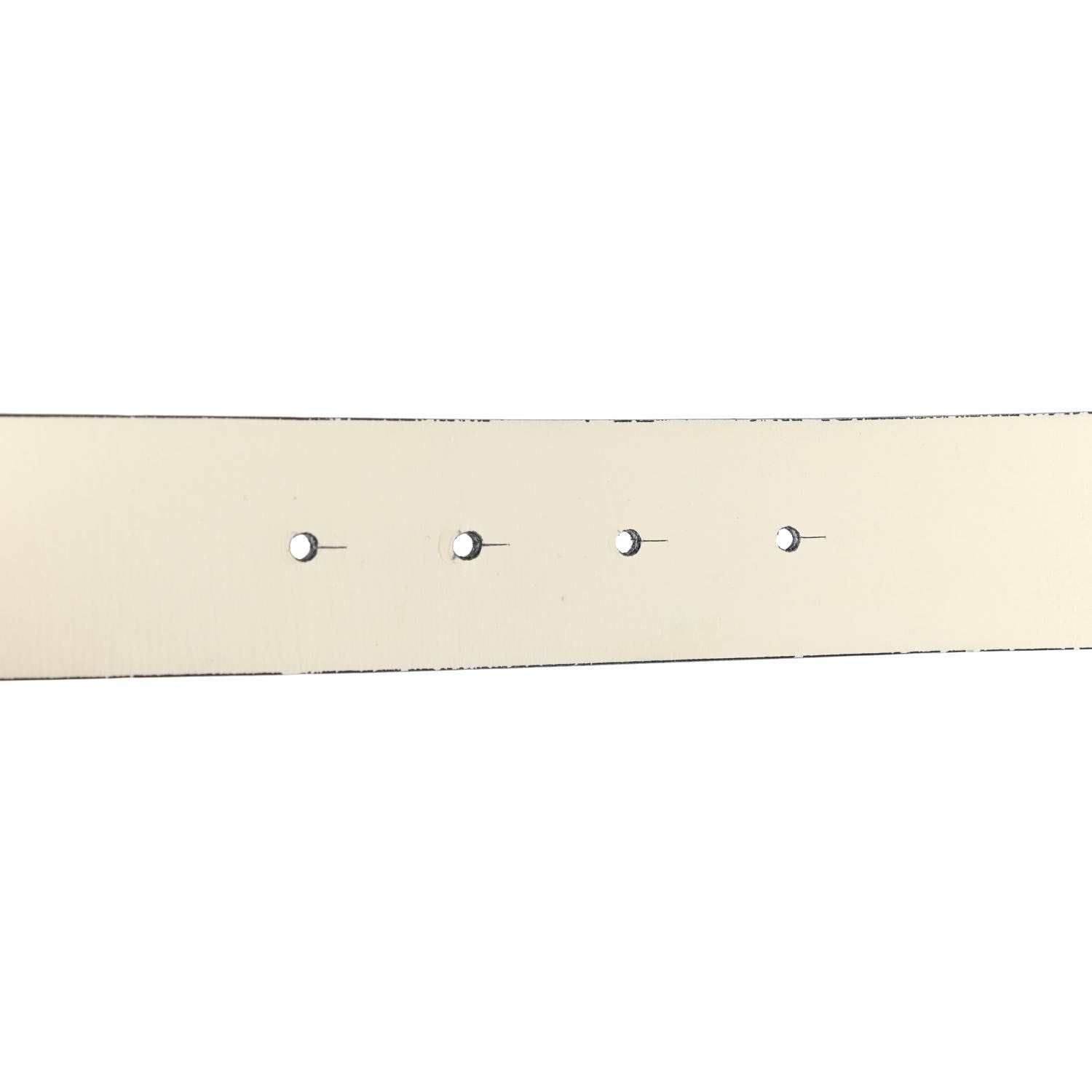 Chanel Patent Calfskin CC Reversible Belt 90 Black White 4 of 4