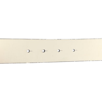 Chanel Patent Calfskin CC Reversible Belt 90 Black White 4 of 4