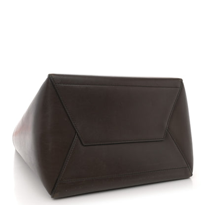 Celine Supersoft Calfskin Sangle Bucket Bag Wood 4 of 14