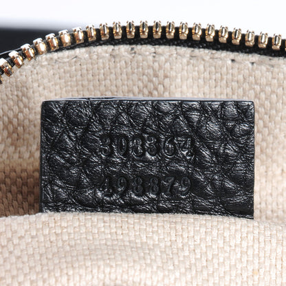 Gucci Pebbled Calfskin Small Soho Disco Bag Black 7 of 7