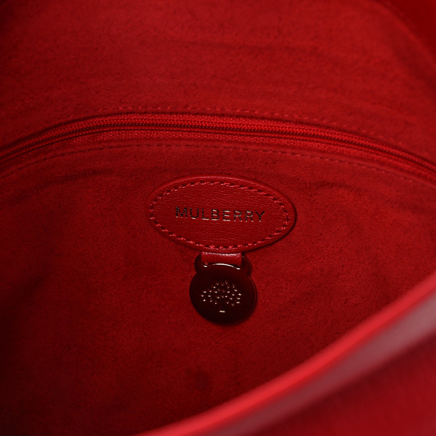 Shiny Goat Clemmie Clutch Red