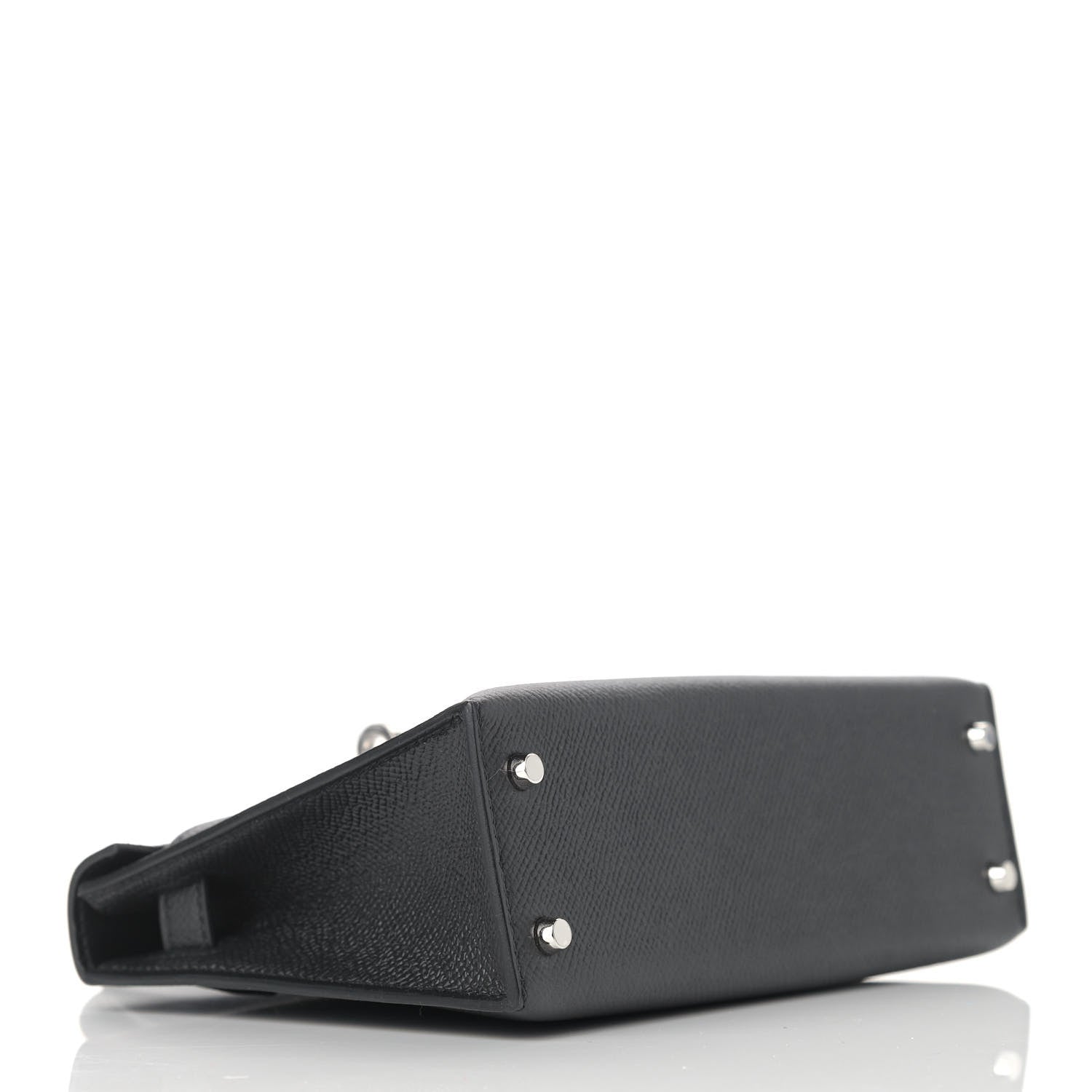 Hermes Epsom Mini Kelly Sellier 20 Black 4 of 10