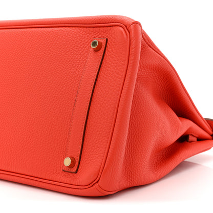 Hermes Togo Birkin 35 Capucine 8 of 14